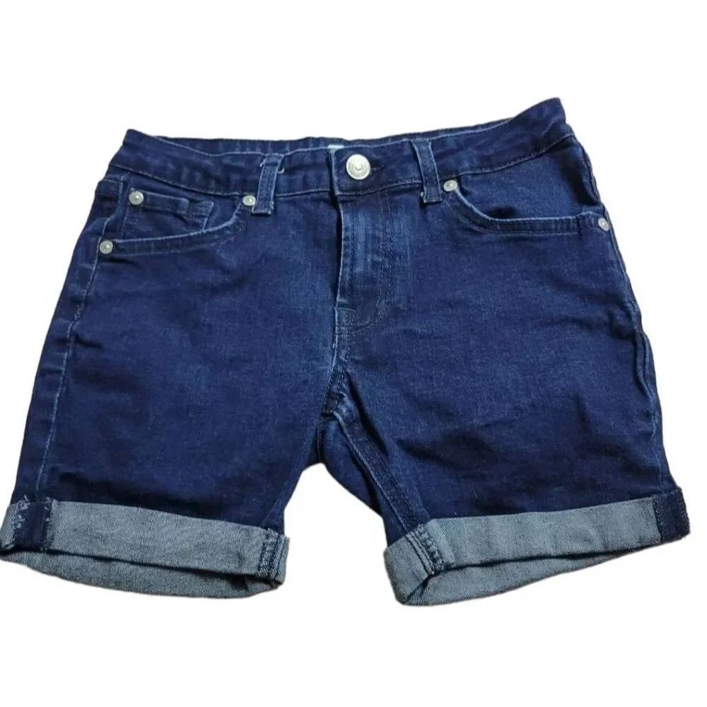 7 for all mankind denim shorts 14